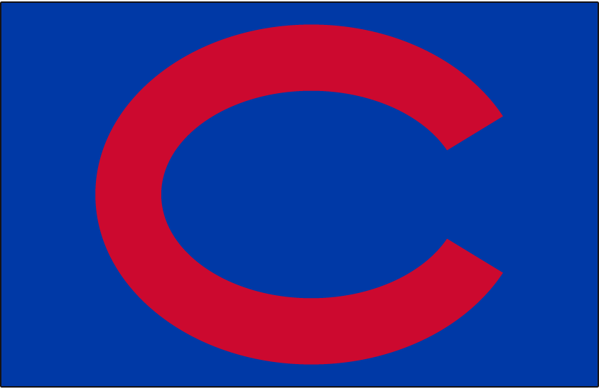 Chicago Cubs 1937-1939 Cap Logo iron on transfers for fabric